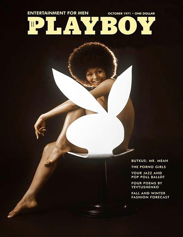 8. Первая афроамериканка появилась на обложке Playboy в 1971 году. Ею стала Дарин Стерн. Темнокожие модели в те времена не то что на обложках не появлялись, но и вообще были не в особом почете.