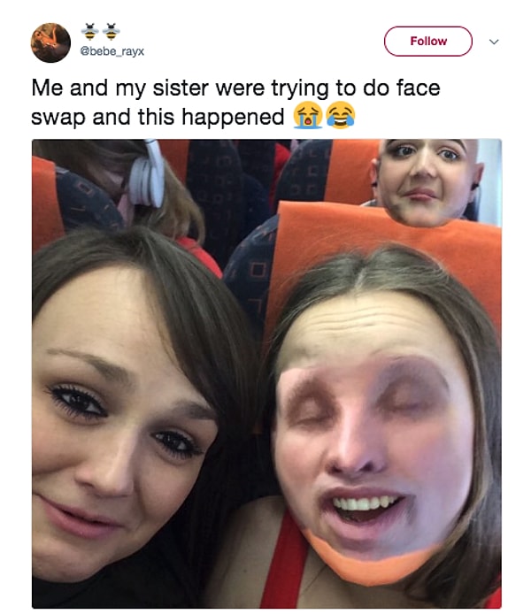 15. Вы никогда не знаете, кто может забрать ваше лицо себе...