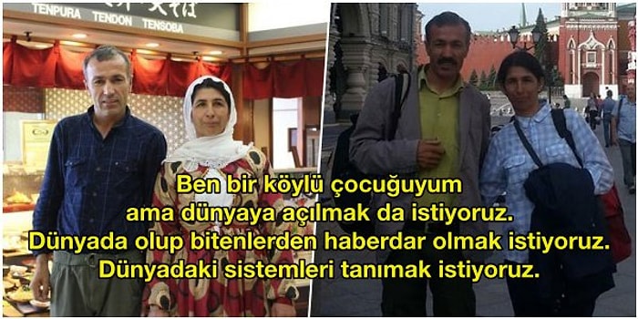 İneklerini Satarak Dünyayı Dolaşan Şırnaklı Çiftin Ayakta Alkışlanacak Hikayesi Sizi Çok Etkileyecek