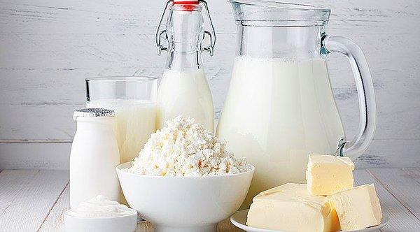 Süt ve süt ürünlerini olabildiğince az tüketiyorlar.