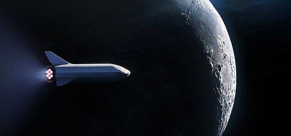106 metre uzunluğunda, 9 metre genişliğindeki BFR isimli roket yakında bir sanat projesine sahne olacak.