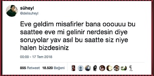 Misafirleriyle Yaşadıkları Komik ve Tatlı Anları Paylaşarak Herkesi Güldüren 15 Kişi