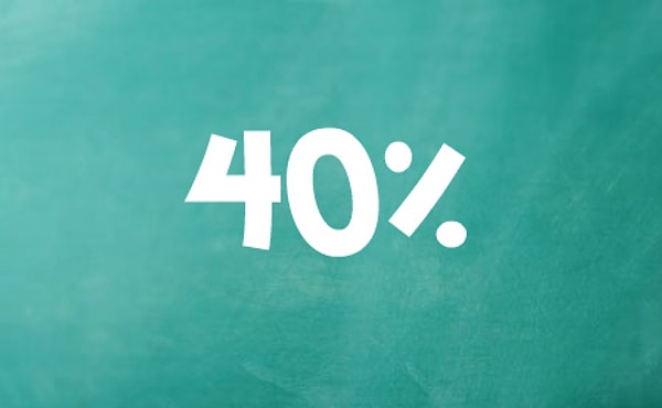 Вы смогли ответить на 40% теста (или даже меньше)!