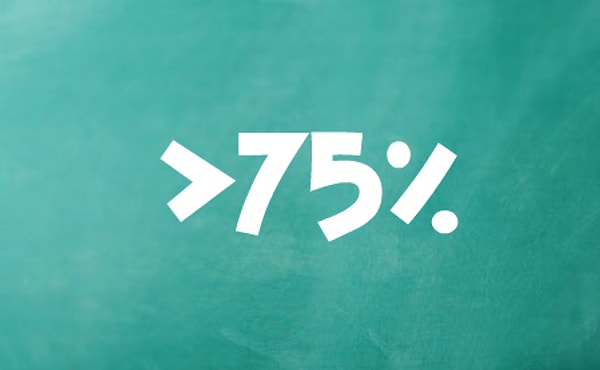 Вы ответили даже большем, чем на 75% теста! Наши поздравления!