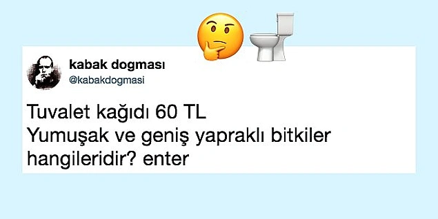 Bu arada günlük ihtiyacımız olan ürünlerde de ani bir fiyat artışını gözümüzle gördük. Tuvalet kağıdı depar alıp koşmaya başladı...