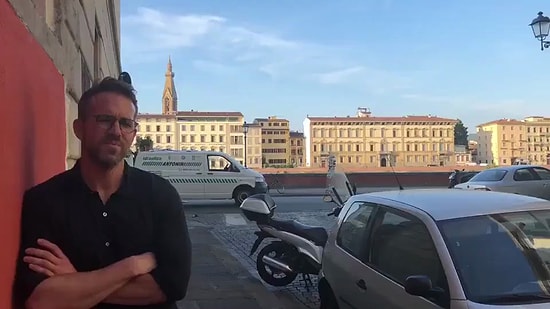 Ryan Reynolds'ın 6 Underground Filminin Çekimlerinden Paylaştığı Viral Video!