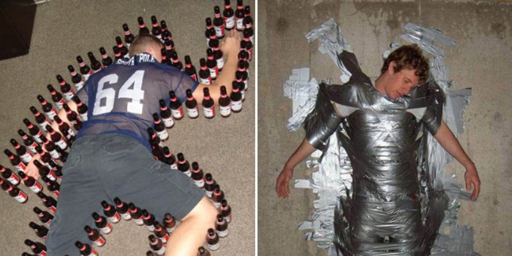 Жестокие, но смешные примеры того, что случается с теми, кто засыпает на вечеринке первым