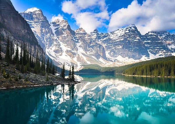 10. Kanada dünyadaki tatlı su rezervinin %25’ine sahip. 3 farklı okyanusla çevrili ve 2 milyondan fazla göl barındırıyor.