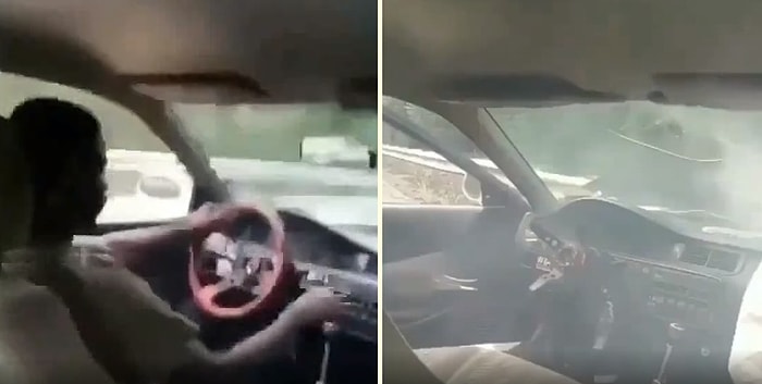 Yaptığı Kazadan Sonra Direksiyonu Elinde Kalan Ancak Araçtan İnerken El Frenini Çekmeyi İhmal Etmeyen Adam