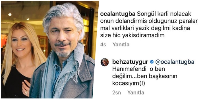 Ben Başkasının Kocasıyım! Songül Karlı'nın Ayrıldığı Eşini Behzat Uygur'a Benzeten Takipçi Ortalığı Karıştırdı!