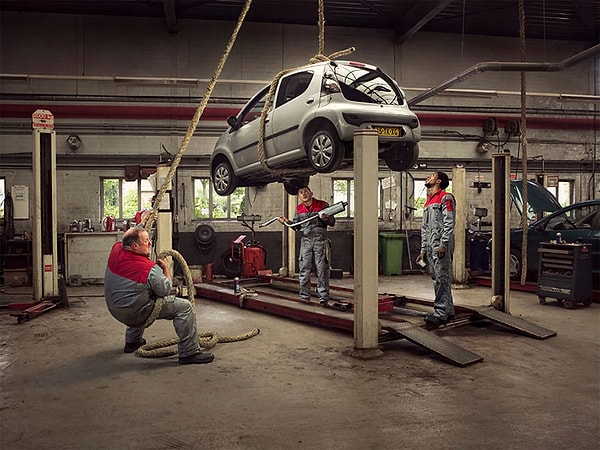 3. За это время он создал огромное количество работ как для маленьких, так и для больших рекламных агентств.