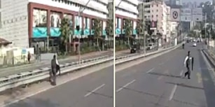 Yolun Ortasında Kalan Kediyi Kurtaran Kahraman Otobüs Şoförü