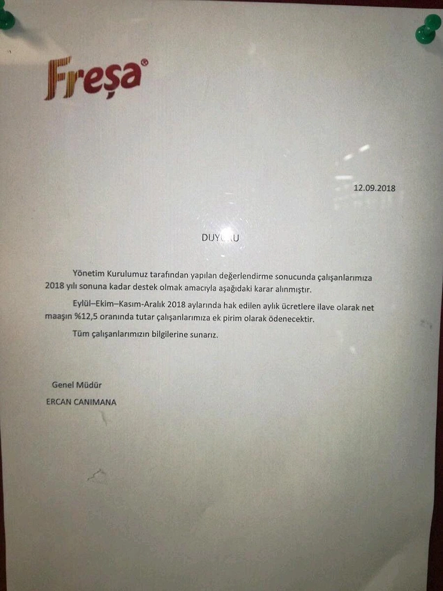 Çalışanlarına ara zam yapan şirket sayısı artıyor Çalışanlarına ara zam yapan şirket sayısı artıyor