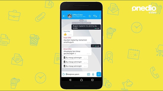 Ofis Mesaj Gruplarında Bulunan 7 Tip