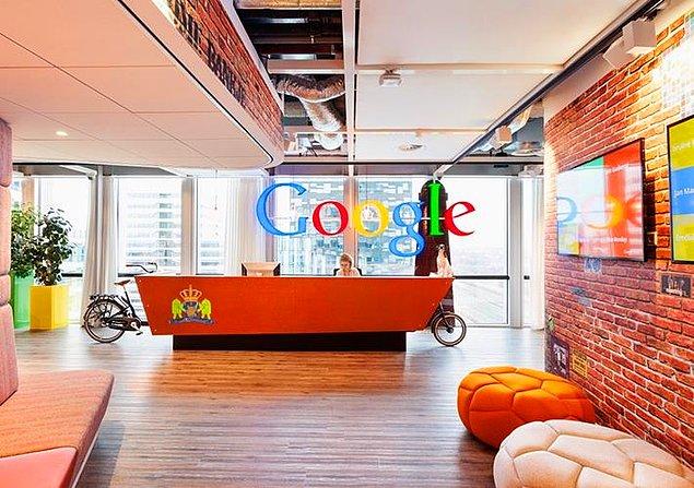 16. Google’ın dünya üzerinde 40 ülkedeki 70 ofisinde 53.600’den fazla çalışanı var.