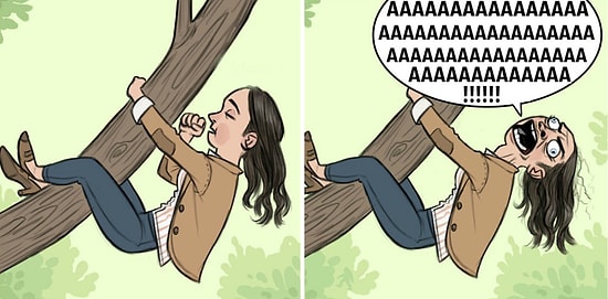 Что если бы люди флиртовали, как животные: уморительные комиксы