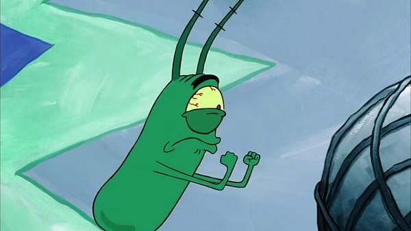 6. А имя этого злодея, безупешно пытающегося украсть секретную формулу крабсбургера, конечно же,..