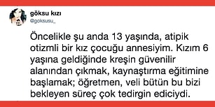 Ellerinden Öpüyoruz Öğretmenim! Otizmli Kızının Eğitiminde Öğretmenin Ne Kadar Önemli Olduğunu Anlatan Annenin Duygu Dolu Paylaşımı