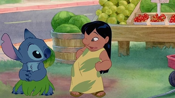 4. Нашли силуэт в мультфильме "Лило и Стич"?