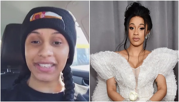 8. Карди Би считает свою команду стилистов лучшими друзьями, но и не боится предстать перед поклонниками в любом виде