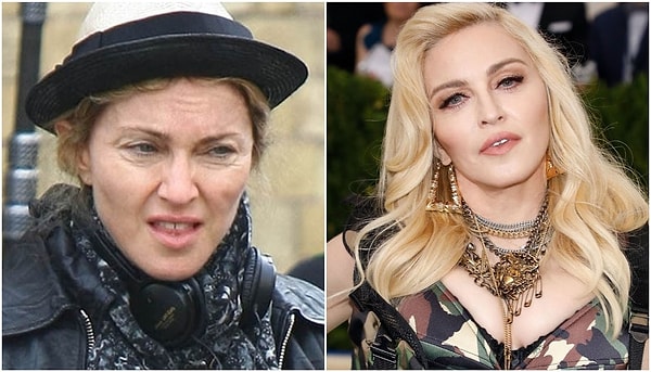 15. Даже команда пластических хирургов и визажистов Мадонны не властны над временем