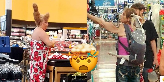 Люди из американской сети Walmart, которые одеты так, словно их чувство стиля украли инопланетяне