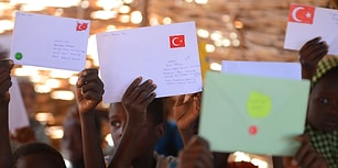 Türkiye'den Çocukların Yazdığı Mektupların Afrikalı Çocuklara Ulaştırıldığı 'Askıda Mektup Var' Projesi ile Tanışın!