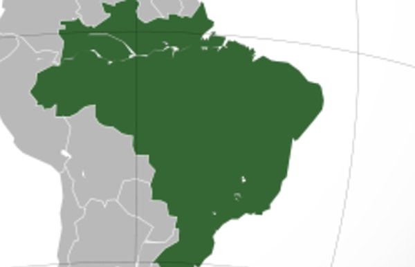 1. Какая страна изображена на карте?