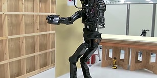 Bu Da Oldu: Japon Bilim İnsanları Alçıpan Yapan İnsansı Robot Yaptılar
