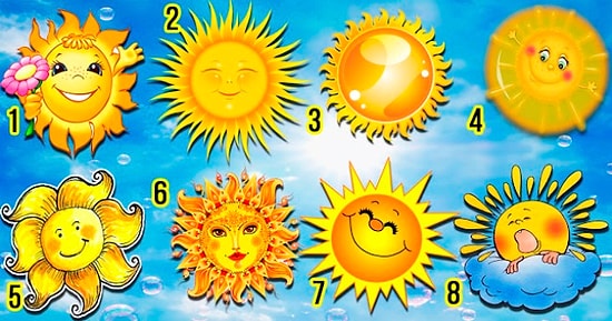 Выберите солнышко, и мы расскажем о вас секрет