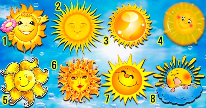 Выберите солнышко, и мы расскажем о вас секрет