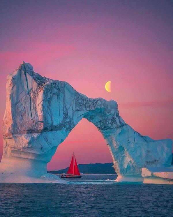 Yaklaşık 1 ay önce de Rusya’lı ünlü bir fotoğrafçı arkadaşlarının daveti üzerine gittikleri Grönland gezisinden dönmüşler.