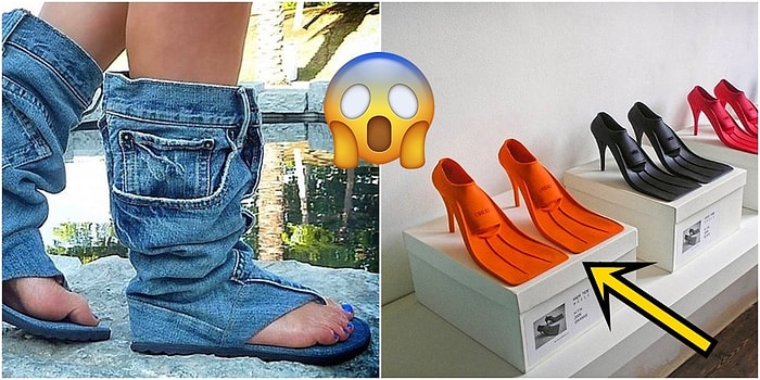 Görünce Koca Bir "Tövbe Estağfurullah!" Çekmekten Kendinizi Alıkoyamayacağınız Birbirinden Sinir Bozucu 20 Ayakkabı