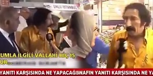 Halk TV'ye Farklı, A Haber'e Farklı Konuşan Esnaf!