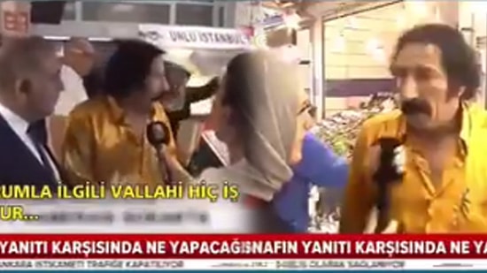 Halk TV'ye Farklı, A Haber'e Farklı Konuşan Esnaf!