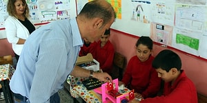 Yarınlar Böyle Aydınlanacak! Öğretmen Çift, Köy Okullarını Gönüllü Dolaşıp Bilim Eğitimi Veriyor