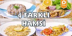 Mevsimin En Leziz Deniz Ürünü Hamsi 4 Farklı Tarifiyle Masalarınızı Şenlendirmeye Geliyor!