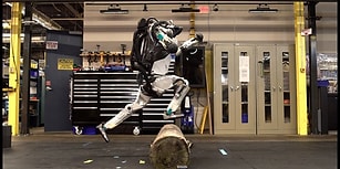 Boston Dynamics'in Parkur Performansı Gerçekleştiren Efsane Robotu: Atlas