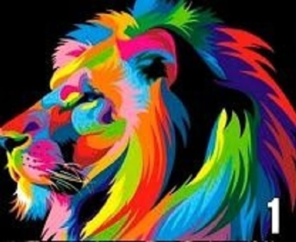 Гламурный лев