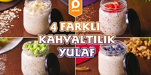 Kahvaltıda Hazırlayabileceğiniz Sağlıklı Ve Pratik 4 Farklı Yulaf Tarifi😍