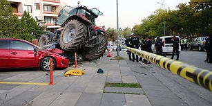 Ankara'da Traktör Paniği: 'Terör Boyutu Yok, Olayın Faili 2007'den Bu Yana Psikolojik Tedavi Görüyor'