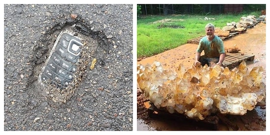 17 необычных вещей, которые случайно нашли люди