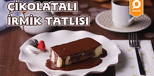 Enfes Çikolata Sosuyla Midenizde Deprem Yaratacak Bir Lezzet: Çikolatalı İrmik Tatlısı 😍