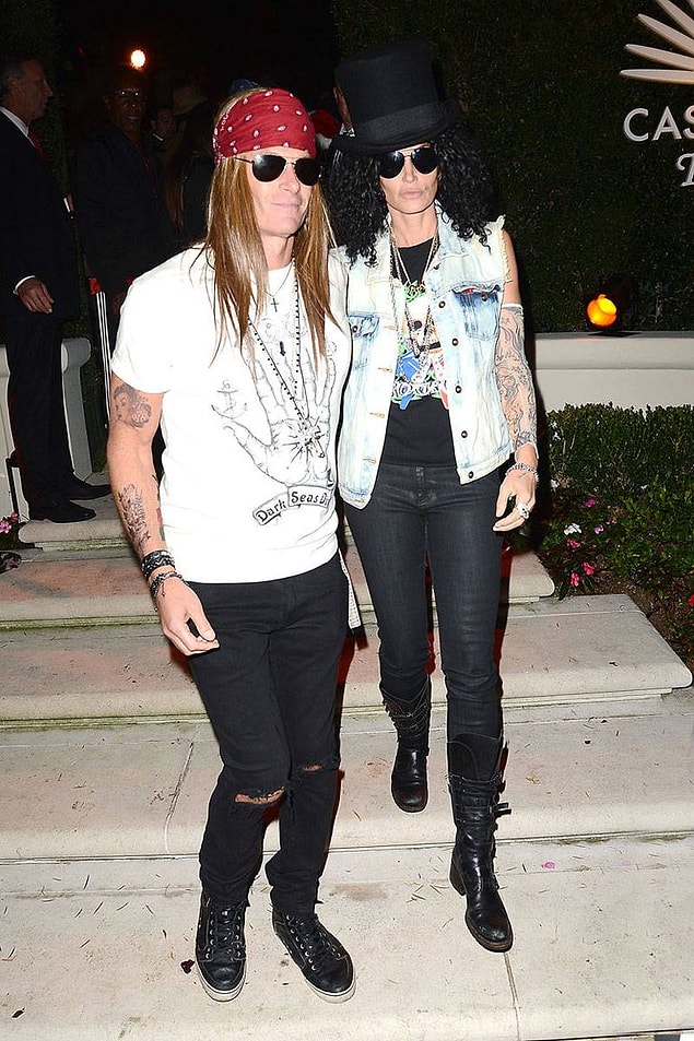19. Cindy Crawford and Rande Gerber (2013)
