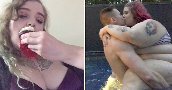 Сумасшедшая пара, отношения которой, по ее словам, идеальны благодаря фуд-фетишу!