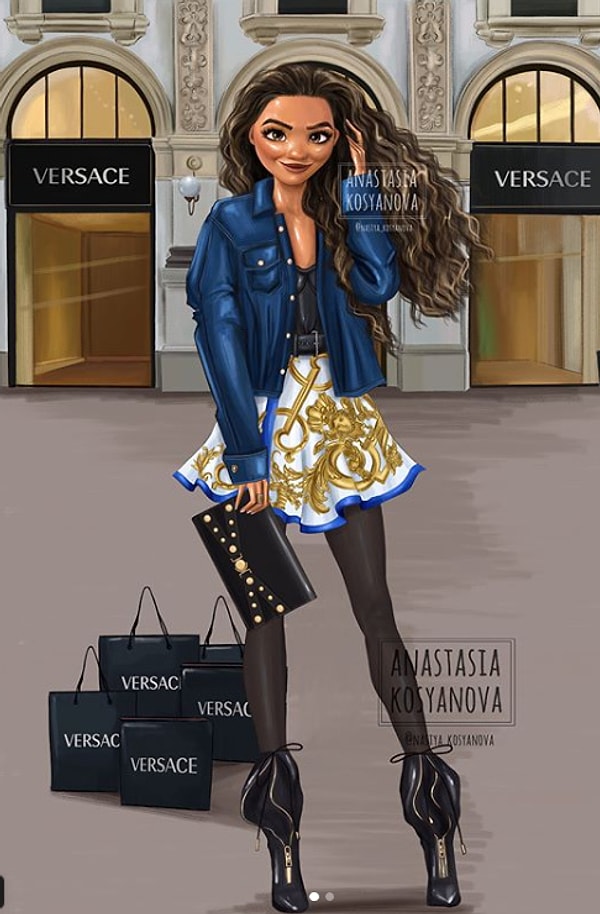 1. Стильная Моана