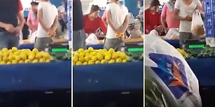 Yazıklar Olsun! Elindeki Çürük Kayısıları Gizli Gizli İnsanlara Satan Pazarcı