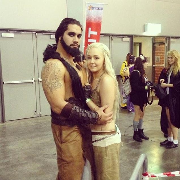 13. Khal Drogo and Khaalesi from Game of Thrones