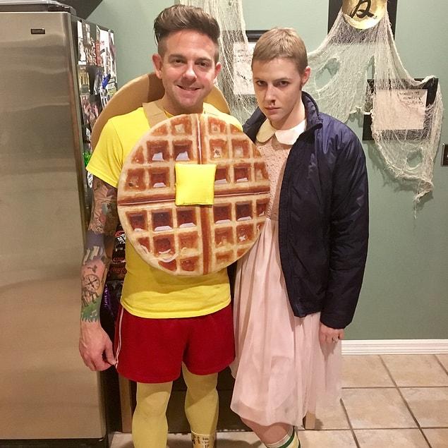 21. Eleven and a Waffle from Stranger Things