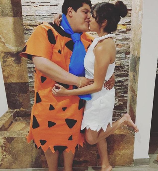 26. Fred and Wilma from The Flintstones
